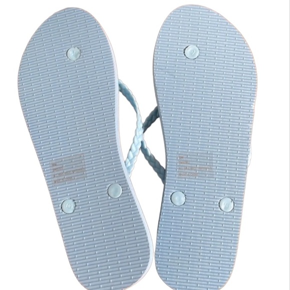 HURLEY➕Twisted Braid Flip Flops NWT - Picture 5 of 7